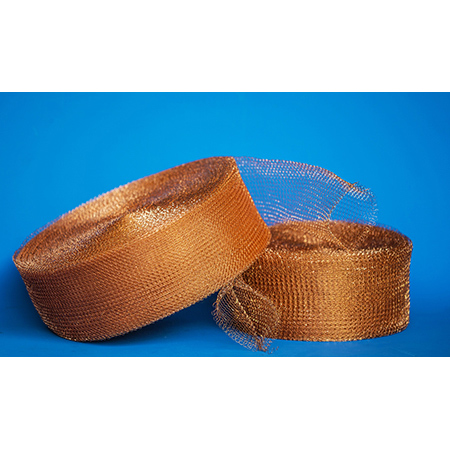 Strikket Copper Mesh